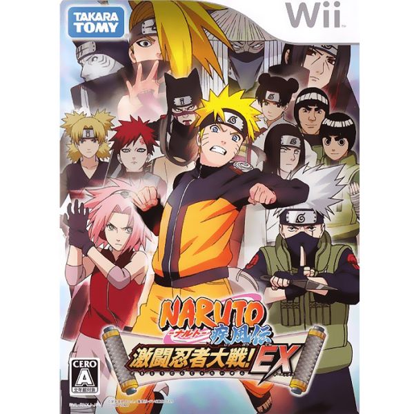 Naruto Shippuuden: Gekitou Ninja Taisen EX - Wii (Japan Import)