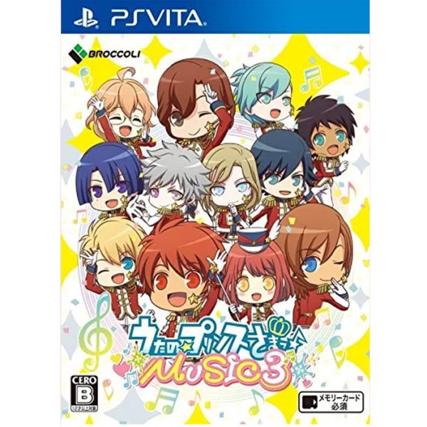 Uta no Prince-sama Music 3 Standard Version - PS VITA (Japan Import)